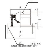 フリーベアコーポレーション Hーtype(Cー10H・Cー12H・Sー12H・Cー16H・Cー24H) Cー24H 1個（直送品）