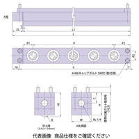 フリーベアコーポレーション エアー浮上式 フリーベアユニット 3843D/5057Dシリーズ AFUー5057Dー10 1個（直送品）