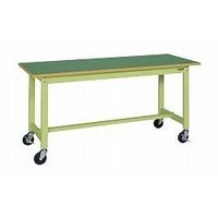 サカエ 軽量作業台(KSタイプ/均等耐荷重200kg/サカエリューム天板/H740mm/移動式) KSー127FR 1個（直送品）