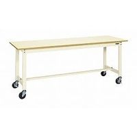サカエ 軽量作業台(KSタイプ/均等耐荷重200kg/ポリエステル天板/H740mm/移動式) KSー157PRI 1個（直送品）