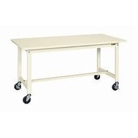 サカエ 軽量作業台(KSタイプ/均等耐荷重200kg/スチール天板/H740mm/移動式) KSー157SRI 1個（直送品）