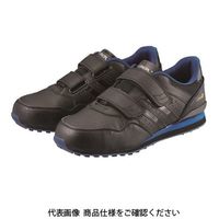 シモン プロテクティブスニーカー(マジック式) NS818 黒 / ブルー 25 2313150 1足（直送品）