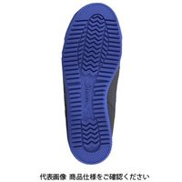 シモン プロテクティブスニーカー(マジック式) 鳶技 S038 ブルー 24 2313160 1足（直送品）