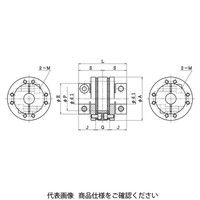 酒井製作所 精密バネ軸継手 TAD・TASシリーズ TADー65Cー14×16 TAD-65C-14-16 1個（直送品）