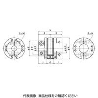 酒井製作所 精密バネ軸継手 TAD・TASシリーズ TADー65Cー20×22 TAD-65C-20-22 1個（直送品）