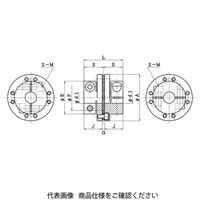 酒井製作所 精密バネ軸継手 TAD・TASシリーズ TASー65Cー14×16 TAS-65C-14-16 1個（直送品）