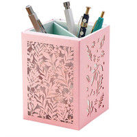 包む 2019レーザー筆立 花/ピンク CL-1901（直送品）