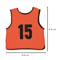 エバニュー エコエムベストJr1-10 オレンジ EKA903KO 1組