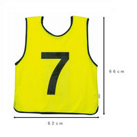 エバニュー ビッグエコエムベスト1-10 黄 EKA941Y 1組