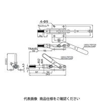 大阪角田興業 トグルクランプ NO.50B 50B 1個（直送品）