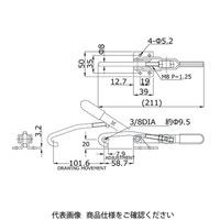 大阪角田興業 引きクランプ PA250 1個（直送品）