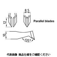 IDEAL-TEK 超精密ピンセットカッティング IDー15AP.C 1本（直送品）