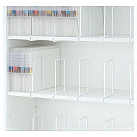 アール・エフ・ヤマカワ ウッドカルテシェルフ ブックエンド 1セット（5枚入）（わけあり品）