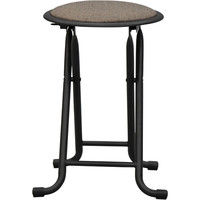 エイ・アイ・エス 折畳チェア(背なし) ブラウン AAFO-51 BR 1脚（直送品）