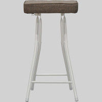 エイ・アイ・エス 折畳ハイスツール ブラウン AAHS-42 BR 1脚（直送品）