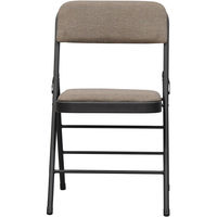 エイ・アイ・エス 折畳ミーティングチェア ブラウン AAMO-80 BR 1脚（直送品）