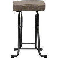 エイ・アイ・エス 折畳座厚チェア(背なし) ブラウン AATN-21 BR 1脚（直送品）