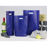 ベルベ 艶消 ポリバッグ ピンストライプ（ネイビー）スリム 4272 1包：500枚（25×20）（直送品）