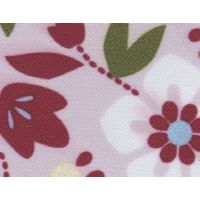 ウェルファン 食事用エプロン 介護用 W 花柄ピンク 009418 1個