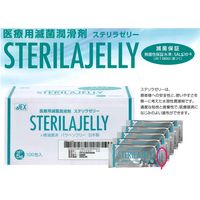 ジェクス ステリラゼリー(医療用滅菌潤滑剤)5g(100包入 ) 24-6768-00 1箱(100包入)（直送品）
