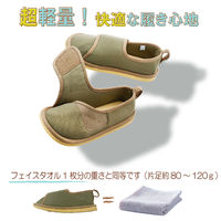 竹虎 転倒予防シューズ つま先つき うぐいす L 091284 1個 920051