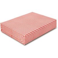 ベルベ ラッピング 包装紙 ギンガム(赤) 145 1セット(500枚:100枚×5包)