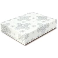 ベルベ ラッピング 235 包装紙 王様（銀） 4/6半切 235 1包：500枚（100×5）（直送品）