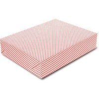 ベルベ ラッピング 包装紙 鹿の子（赤） 240 1包：500枚（100×5）（直送品）