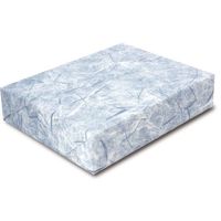 ベルベ ラッピング 包装紙 彩流（紺） H半切 456 1包：500枚（100×5）（直送品）