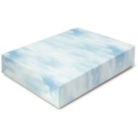 ベルベ ラッピング 包装紙 クラウド（ブルー） 全判 733 1包：300枚（100×3）（直送品）