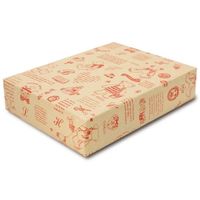 ベルベ ラッピング 包装紙 ベアコレクション（レッド） 856 1包：500枚（100×5）（直送品）