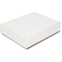 ベルベ ラッピング 867 包装紙 シルバーストライプ 867 1包：500枚（100×5）（直送品）