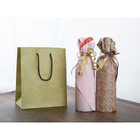 ベルベ 紙袋 手提袋 T-2 カラークラフト 抹茶 1055 1包：100枚（10×10）（直送品）