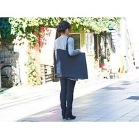 ベルベ 紙袋 手提袋 T-ショルダー17 黒無地 1989 1セット(1包(10枚)×5)