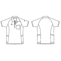 KAZEN（カゼン） adidas（アディダス） ポロシャツ SCS730-02  ネイビー M 介護ユニフォーム（直送品）