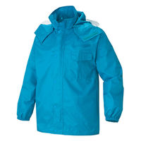 アイトス HERO’S UNIFORM レインスーツ ターコイズ 5L 562407-027-5L（直送品）