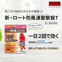 和漢箋（わかんせん）新・ロート防風通聖散錠T 112錠 ロート製薬　漢方薬 肥満症 ぼうふうつうしょうさん【第2類医薬品】