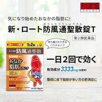 和漢箋（わかんせん）新・ロート防風通聖散錠T 224錠 ロート製薬　漢方薬 肥満症 ぼうふうつうしょうさん【第2類医薬品】
