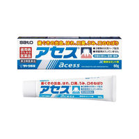 アセス 60g 佐藤製薬　研磨剤フリー 歯周病 歯肉炎 歯槽膿漏 歯茎のはれ・出血 口臭 爽快ミント味【第3類医薬品】