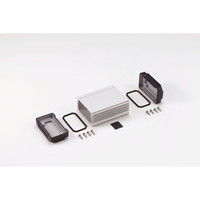 AWN型 防水・防塵アルミケース パネル/シルバー ボディーフレーム/シルバー AWN8ー5ー9ESS 1台 1セット(2台)（直送品）