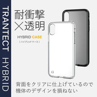 iPhoneX iPhoneXS ケース カバー TPU ポリカーボネート ストラップホール付 シンプル クリア PM-A18BHVCCR エレコム 1個