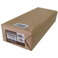 フロンティア クリアパック #30 フタなし 120×300mm 1000枚入 ST 12-30 1袋（100枚x10袋）（直送品）