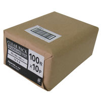 フロンティア クリアパック #30 フタ付き 90×(80+40) TP 9-8 1セット(1袋(100枚)×10)