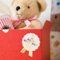 ヘッズ バースデイポップシール-1 BDP-1S 1セット(500枚:100枚×5パック)