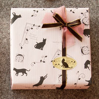 ヘッズ エレガントキャットギフトシール-1 ELC-1S 1セット(1パック(100枚)×10)