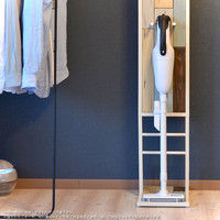 B.Bファニシング CHROME コードレススティッククリーナースタンド ホワイト 幅273×奥行373×高さ1325mm CHCS-270 1台（直送品）