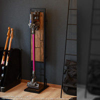 B.Bファニシング GRANT コードレススティッククリーナースタンド ブラウン 幅273×奥行373×高さ1325mm GRCS-270 1台（直送品）