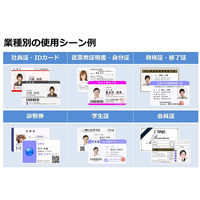 キヤノン マルチカード ICカード FeliCa Lite-S版 白 インクジェット対応 1袋（100シート入）