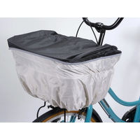 サギサカ 前かご用伸縮フィットするカゴカバー 34201 1個