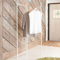 永井興産 フレームハンガーラック（折り畳み） WH NK-531 1台